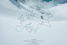 Tracciare la via. Mathéo Jacquemoud.